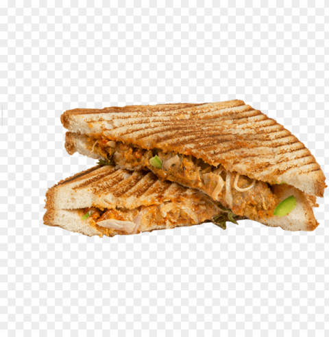 chicken grilled sandwich - chicken sandwich Isolated Illustration with Clear Background PNG