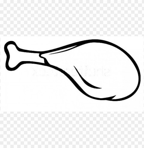 Chicken Meat Drawing Isolated Design Element In Clear Transparent PNG