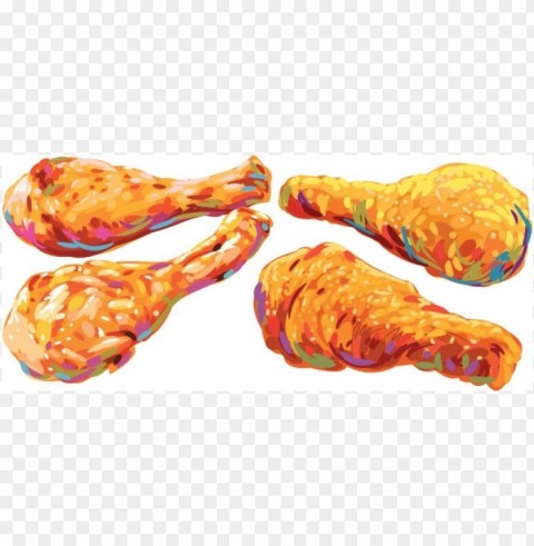 Chicken Meat Drawing PNG Image With Transparent Cutout