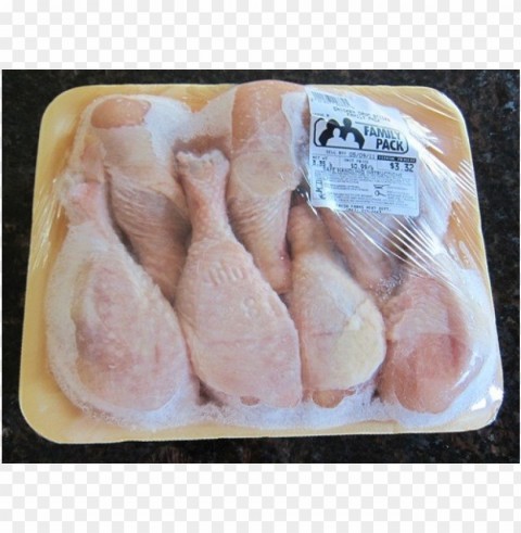 chicken meat package Isolated Graphic on Clear PNG