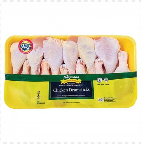 chicken meat package Isolated Graphic on Transparent PNG
