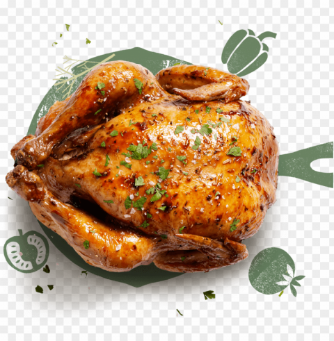 chicken meat Isolated Artwork on Transparent PNG