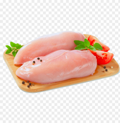 Chicken Meat Isolated Character On Transparent PNG