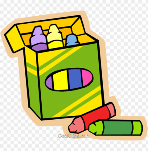 children at play kids box of crayons royalty free - imagenes de articulos escolares animados PNG Graphic Isolated with Clarity
