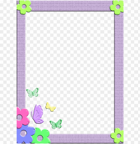children borders and frames PNG images for merchandise