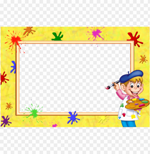children borders and frames Transparent PNG Isolated Subject