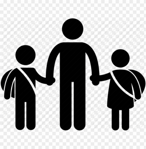 children holding hands PNG images for editing