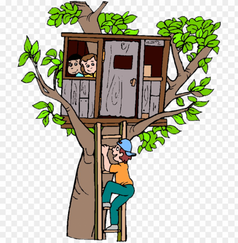 children in treehouse Transparent PNG picture PNG transparent with Clear Background ID 9d680014