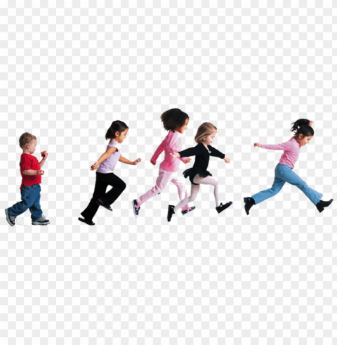 children jumping PNG clear background