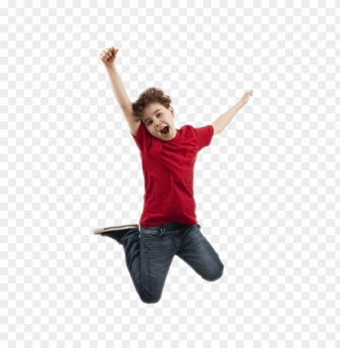 children jumping PNG files with clear background variety