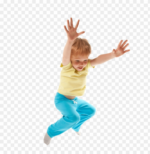 children jumping PNG Image Isolated with Transparency