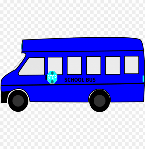children on a school bus free clipart vector - blue school bus clipart Clear background PNG images comprehensive package