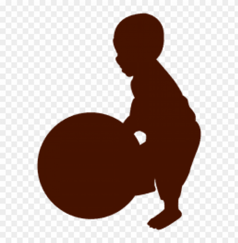 children playing silhouette Transparent PNG pictures complete compilation