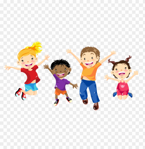 children clipart Isolated Item in Transparent PNG Format