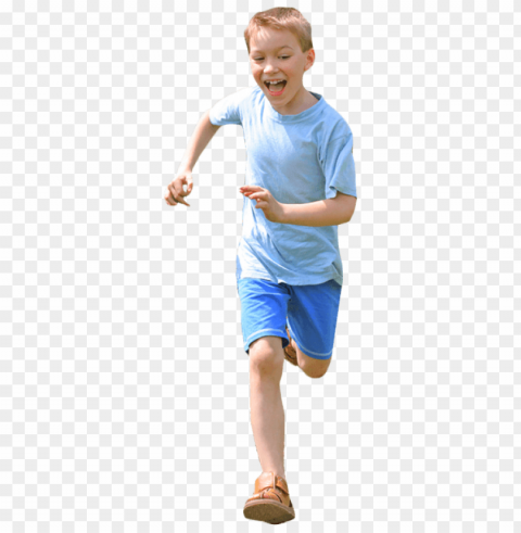 children running PNG transparent elements complete package