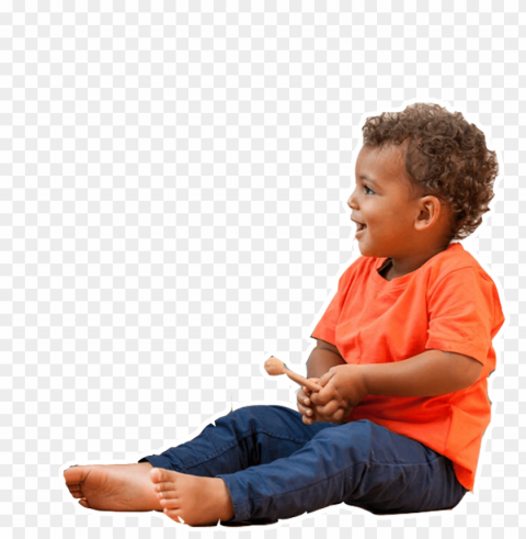 children sitting Isolated Graphic on HighQuality Transparent PNG