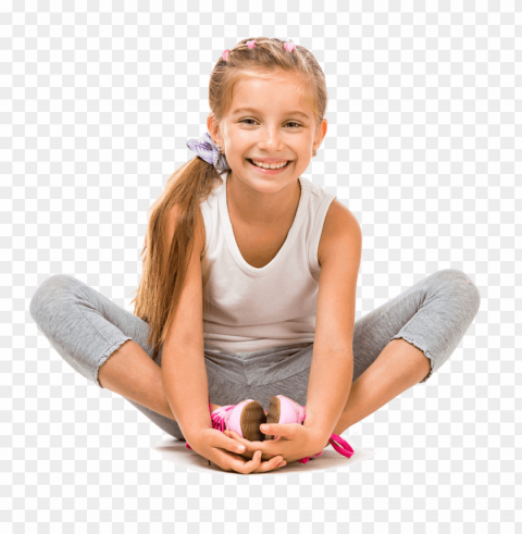 children sitting PNG pictures with no background