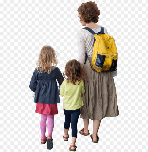 children walking PNG design elements PNG transparent with Clear Background ID 10560d1a