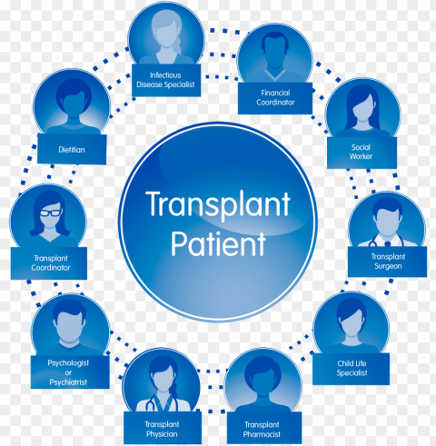 children's mercy transplant team - diagram PNG transparent photos for presentations