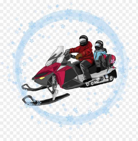 children's snowmobile & atv rides - luge Transparent PNG Object Isolation