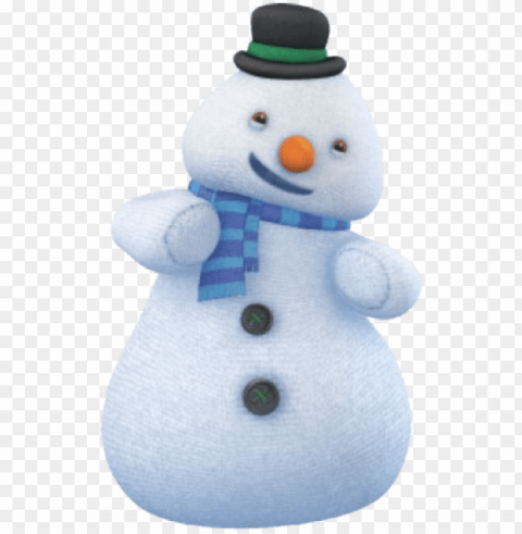 chilly the snowman - amigos de la doctora juguetes Isolated Subject in HighQuality Transparent PNG