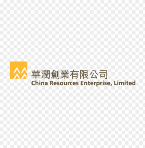 china resources vector logo Transparent PNG Isolated Illustrative Element
