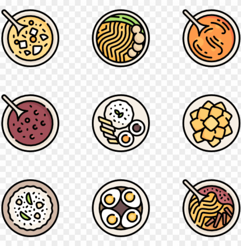 chinese food - ico Isolated Subject with Clear Transparent PNG