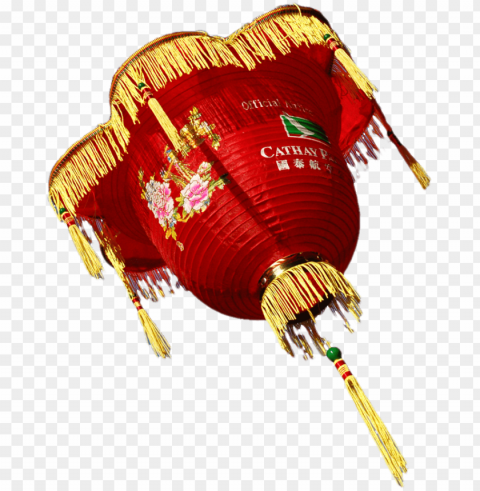 chinese new year large lantern PNG with cutout background