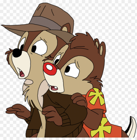 chip and dale Clear Background Isolation in PNG Format