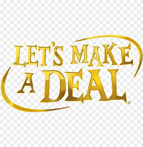 chip ragsdale make a deal - lets make a deal logo PNG with isolated background