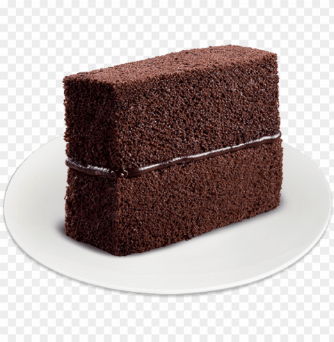 choco cake slice1 - chocolate cake Isolated Icon on Transparent Background PNG