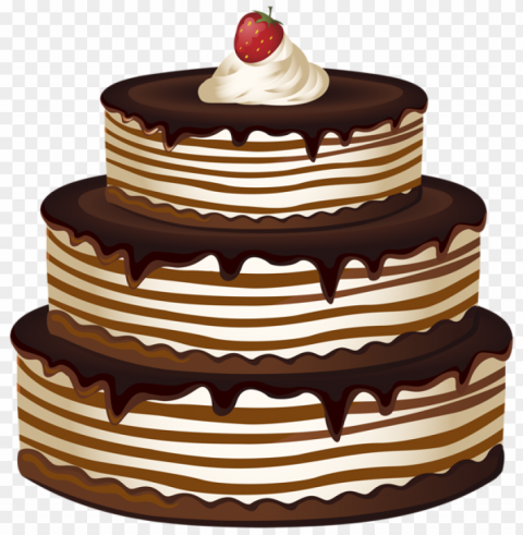 chocolate cake food transparent PNG images with clear cutout - Image ID 3f3f54fe