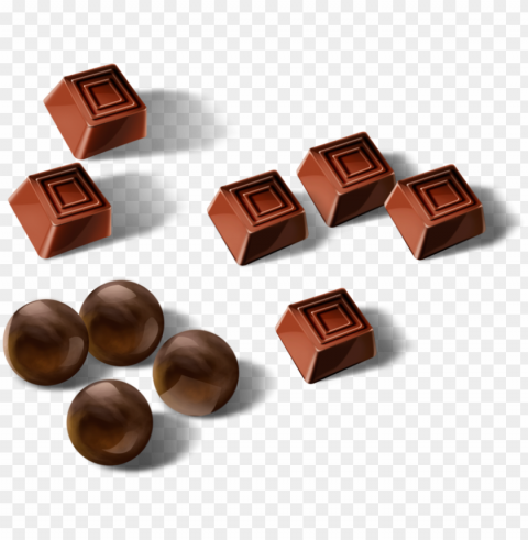 chocolate food image PNG graphics with alpha channel pack