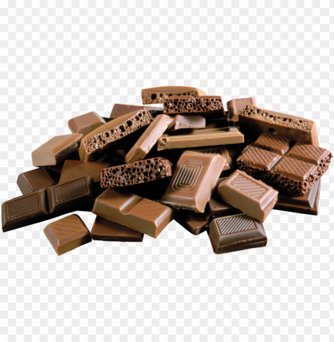 Chocolate Food PNG Graphic With Transparent Background Isolation