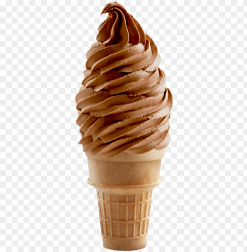 chocolate hazlenut - chocolate soft serve ice cream PNG images with clear alpha layer