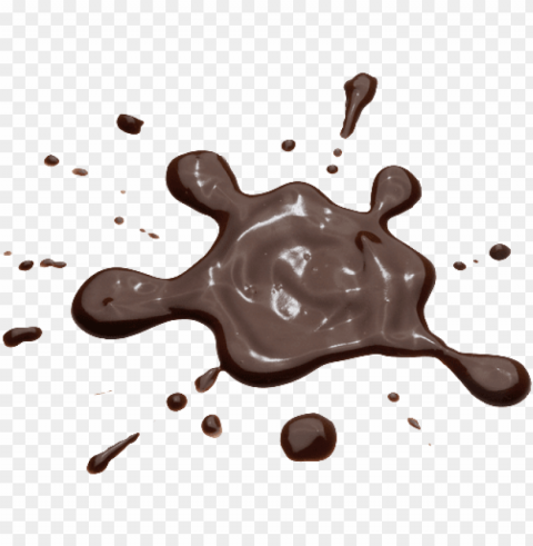 chocolate milk splash Transparent PNG Object with Isolation