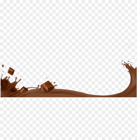 chocolate milk splash banner library download - milk and chocolate PNG with Isolated Object