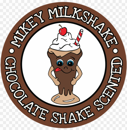 chocolate milkshake whiffer stickers scratch & sniff - milkshakes hd stickers Isolated Element in Transparent PNG