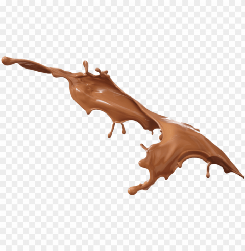 chocolate splash clipart - chocolate drink splash PNG Image with Transparent Isolated Design