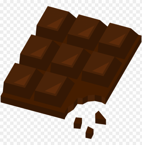 chocolate sweet dessert cocoa candy - dark chocolate vector Transparent PNG Isolated Design Element