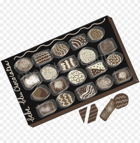 chocolates box - chocolate PNG photo with transparency PNG transparent with Clear Background ID e4a27077