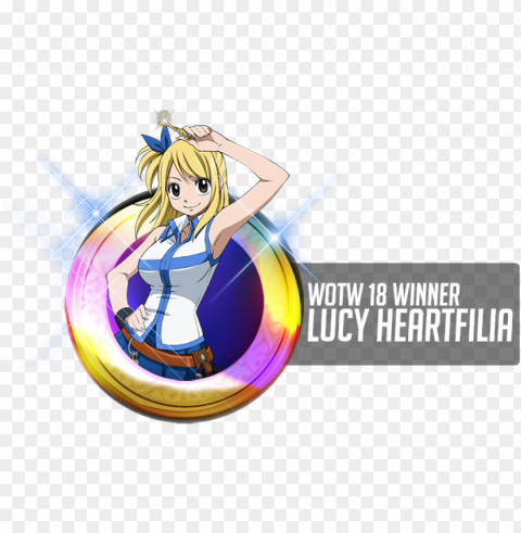choose your waifu of the week - fairy tail lucy Isolated PNG Object with Clear Background