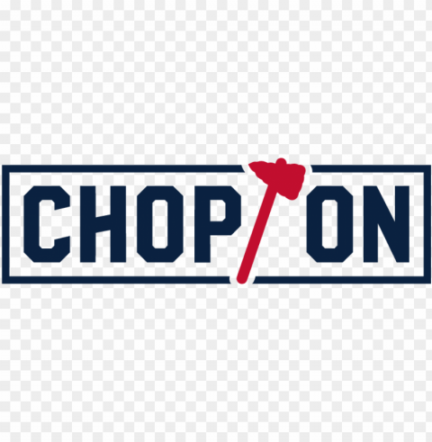 chopon - - braves chop on logo Clear Background PNG Isolated Illustration