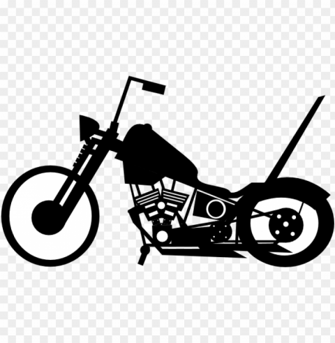 chopper clipart bobber - bobber motorcycle clipart PNG clear images
