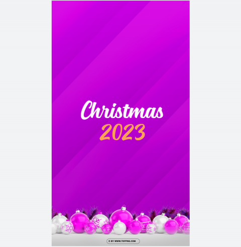 christmas 2023 wallpaper aesthetic purple color PNG transparent graphics bundle