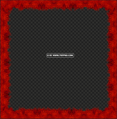 christmas border red color frame PNG transparent images bulk - Image ID 578cb44f