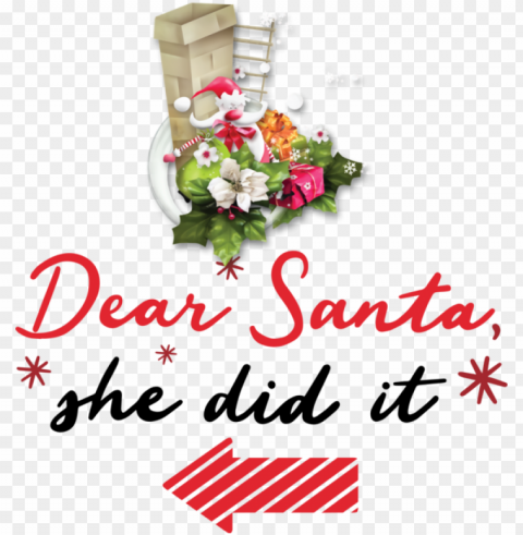 christmas Christmas Day Santa Claus Christmas tree for Santa for Christmas Isolated Element in Clear Transparent PNG