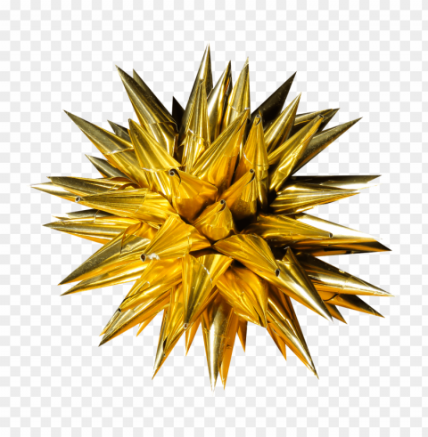 christmas decoration spiky star Transparent background PNG images comprehensive collection