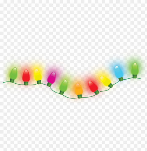 christmas pop lights Transparent PNG artworks for creativity