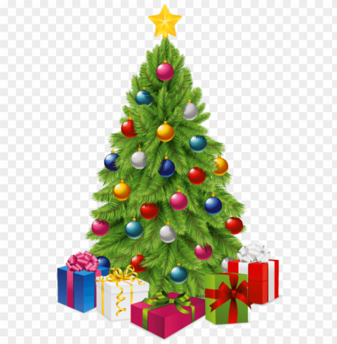christmas tree gifts Transparent PNG images database